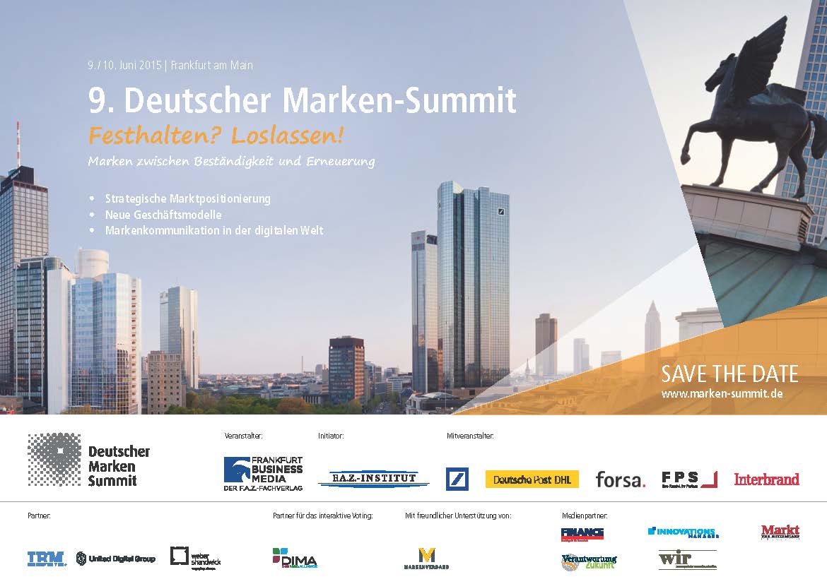 9. Deutscher Marken-Summit 2015