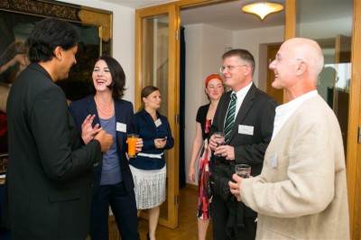 v.l. Cherno Jobatey, Simone Vintz, Johannes Ippach, Peter Knaak