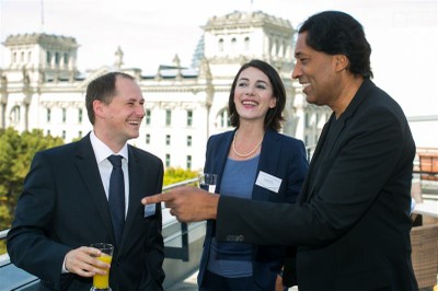 Dr. Alexander Dröge, Simone Vintz, Cherno Jobatey