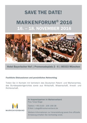 MARKENFORUM 2016