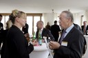 im Gespräch: Ilona Hermann und Prof. Dr. Siegfried Quandt
