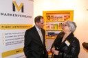 Dr. Alexander Dröge, Markenverband, und Beate Schmidt, Bundespatentgericht