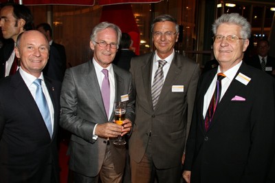 Jens Plachetka, Franz-Peter Falke, Wolfgang Bosbach MdB, Dr. Michael Braun