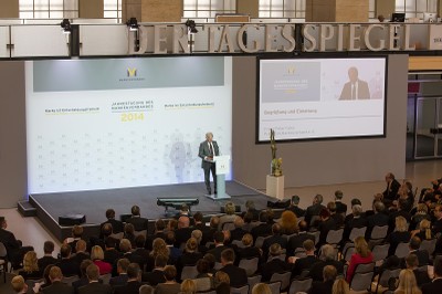 Begrüßung Franz-Peter Falke, Präsident des Markenverbandes