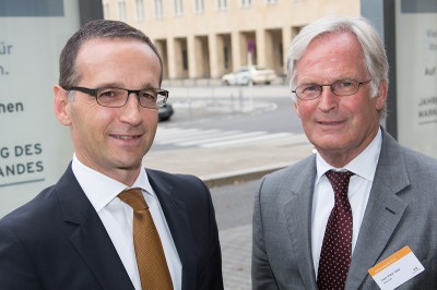 Heiko Maas, Bundesminister der Justiz und für Verbraucherschutz, und F.P. Falke