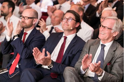 v.l.: Dr. Peter Tauber, Andreas Scheuer und Franz-Peter Falke (Foto: T.R.)