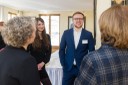 Nils Wischmeyer, Jana Heck, Nadine Heselhaus MdB, Tabea Rößner MdB im Gespräch