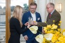 Preisübergabe durch Herrn Dr. Jörg Schillinger an Lea Weinmann und Nils Wischmeyer